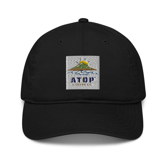ATOP Coffee Co Logo Organic Cotton Baseball Hat